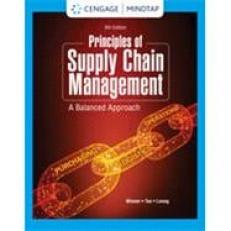 Principles of Supply Chain Management - MindTap 6th