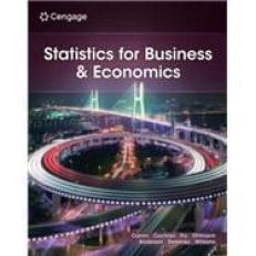 Statistics for Business and Economics - With Access 15th