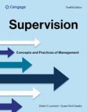 Supervision : Concepts and Practices of Management 14th