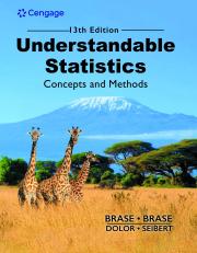 Understandable Statistics 13th