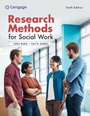 Research Methods for Social Work 10th