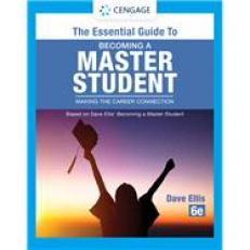 Essential Guide to Becoming a Master Student - MindTap 6th