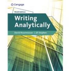 Writing Analytically - MindTap Access 9th