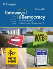 MindTap for Geer/Herrera/Schiller/Segal Gateways to Democracy: An Introduction to American Government Enhanced, 1 term Instant Access