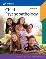 Child Psychopathology 8th