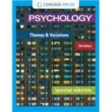 Psychology: Themes and Variations - Infuse 11th