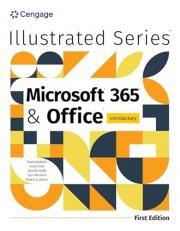 Illustrated MicrosoftÂ 365Â and OfficeÂ Introductory, First Edition