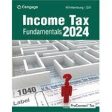 Income Tax Fundamentals 2024 - CengageNow (1 Term)