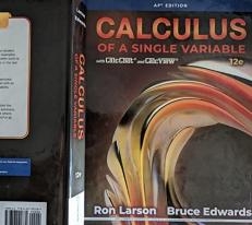 Calculus of a Single Variable - AP Edition 12th