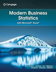 Modern Business Statistics with Microsoft Excel 8th