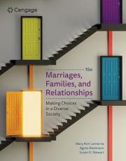 Marriages, Families, and Relationships : Making Choices in a Diverse Society 15th