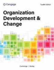 Organization Development and Change 12th