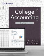 College Accounting, Chapter 1-15