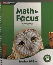 Math in Focus, Course 1A Teacher Edition, c. 2020, 9780358104841, 035810484X Volume A 