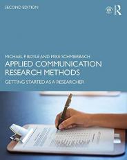 Applied Communication Research Methods 2nd