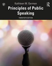 Principles of Public Speaking 20th