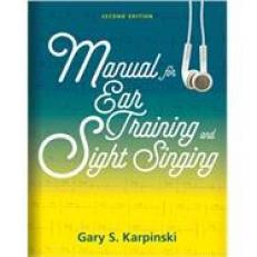 Manual for Ear Training and Sight Singing (Sp) 2nd