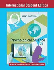 Psychological Science 6E ISE with Eb+iq+zap Registration Card Gazzaniga