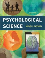 Psychological Science (Sixth Edition)