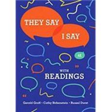 They Say / I Say With Readings - With Access 4th