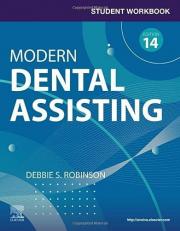 Student Workbook for Modern Dental Assisting with Flashcards 14th