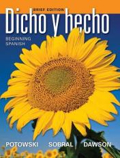 Dicho y Hecho : Beginning Spanish with Access 9th