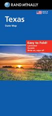 Rand McNally Easy to Fold: Texas State Laminated Map 