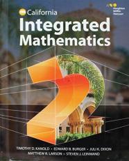 Hmh Integrated Math 2 California : Student Edition 2015