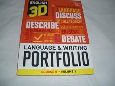 English 3D Language & Writing Portfolio Course B Volume 1 