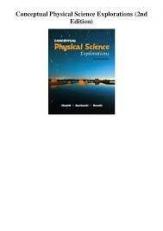 Conceptual Physical science Explorations - 2nd ed.