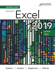 Benchmark Series : Microsoft Excel 365/2019 Levels 1-2 Level 1