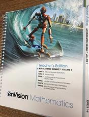 enVision Mathematics Teacher Edition Grade 7 Accelerated Volume 1 2021