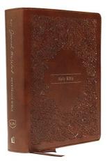 KJV, Journal the Word Reference Bible, Imitation Leather, Brown, Red Letter Edition, Comfort Print : Let Scripture Explain Scripture. Reflect on What You Learn 