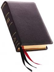 NKJV Single Column Reference Bible Premier Collection [Black] 