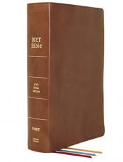 NET Bible Full-Notes Edition [Brown] 