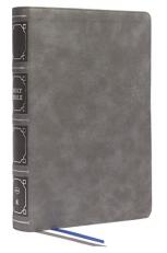 NKJV Reference Bible Classic Verse-By-Verse Center-Column Red Letter Edition [Grey] 