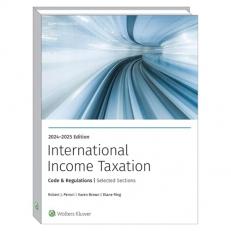 International Income Taxation: Code and Regulations - 2024-25