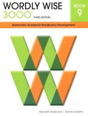 Wordly Wise 3000 : Systematic Academic Vocabulary Development Book 9