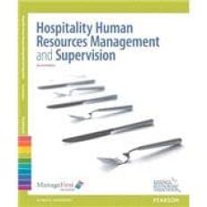 Hospitality Human Resources Management & Supervision w/ Answer Sheet, 