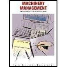 Machinery Management : Fbm17106nc 6th