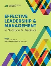 Effective Leadership & Management in Nutrition and Dietetics 