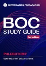 BOC Study Guide Phlebotomy 3rd