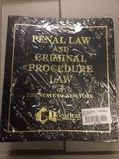 Penal Law and Criminal Procedure Law 