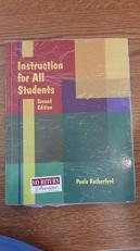 Instruction for All Students : Second Edition