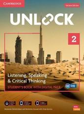 Unlock : Listening, Speaking and Critical Thinking Student's Book with Digital Pack 2nd