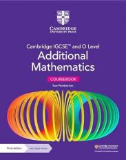 Cambridge IGCSE(tm) and o Level Additional Mathematics Coursebook with Digital Version (2 Years' Access)