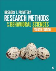 Research Methods for the Behavioral Sciences 4th