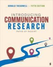 Introducing Communication Research : Paths of Inquiry 5th