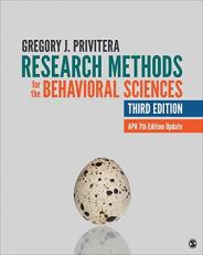 Research Methods for the Behavioral Sciences 3rd