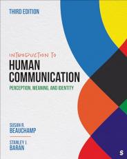 Introduction to Human Communication : Perception, Meaning, and Identity 3rd